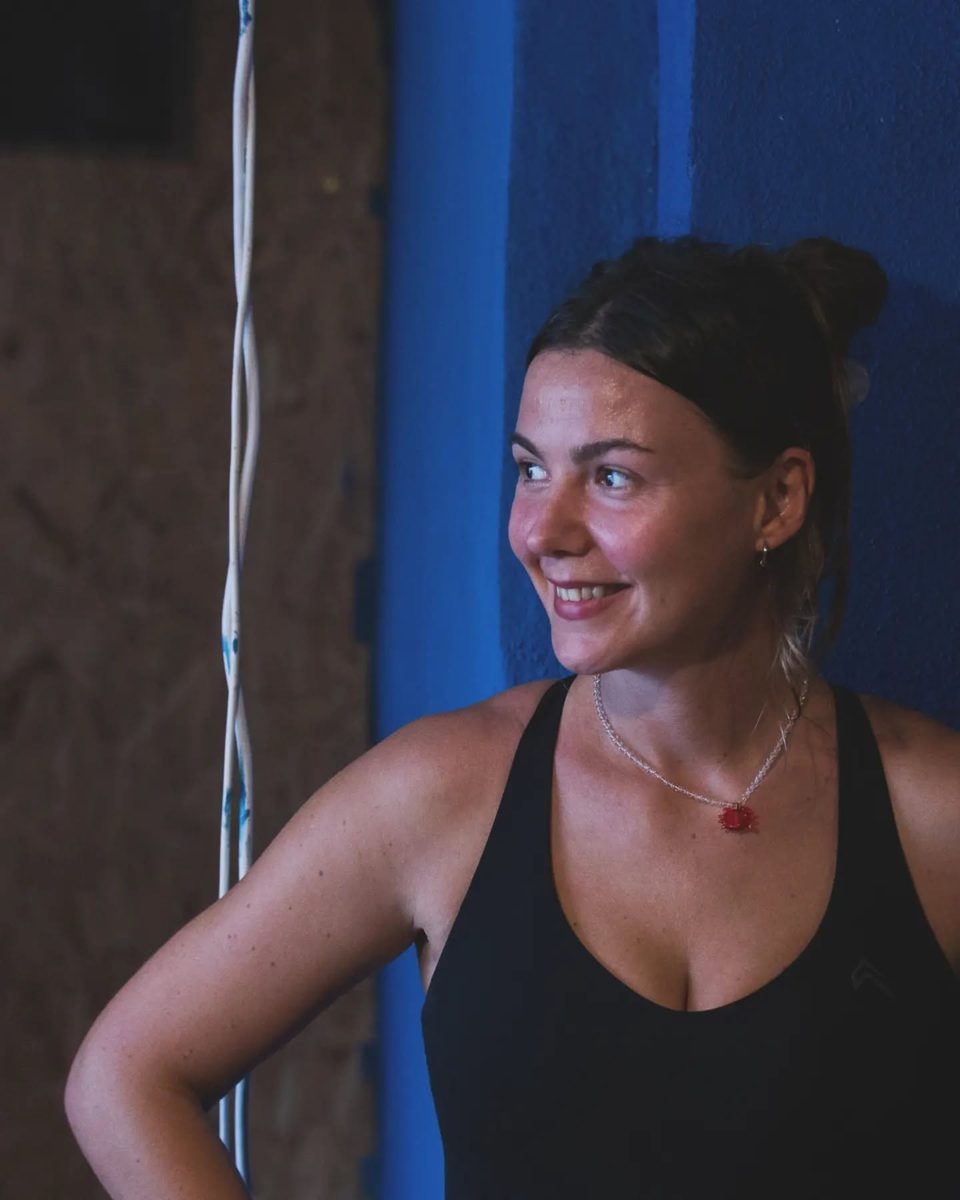 Portret Darije Radman u fitness centru